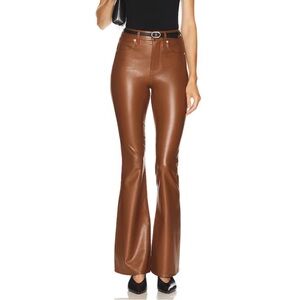 Veronica Beard Beverly High Rise Skinny Flare in Mahogany